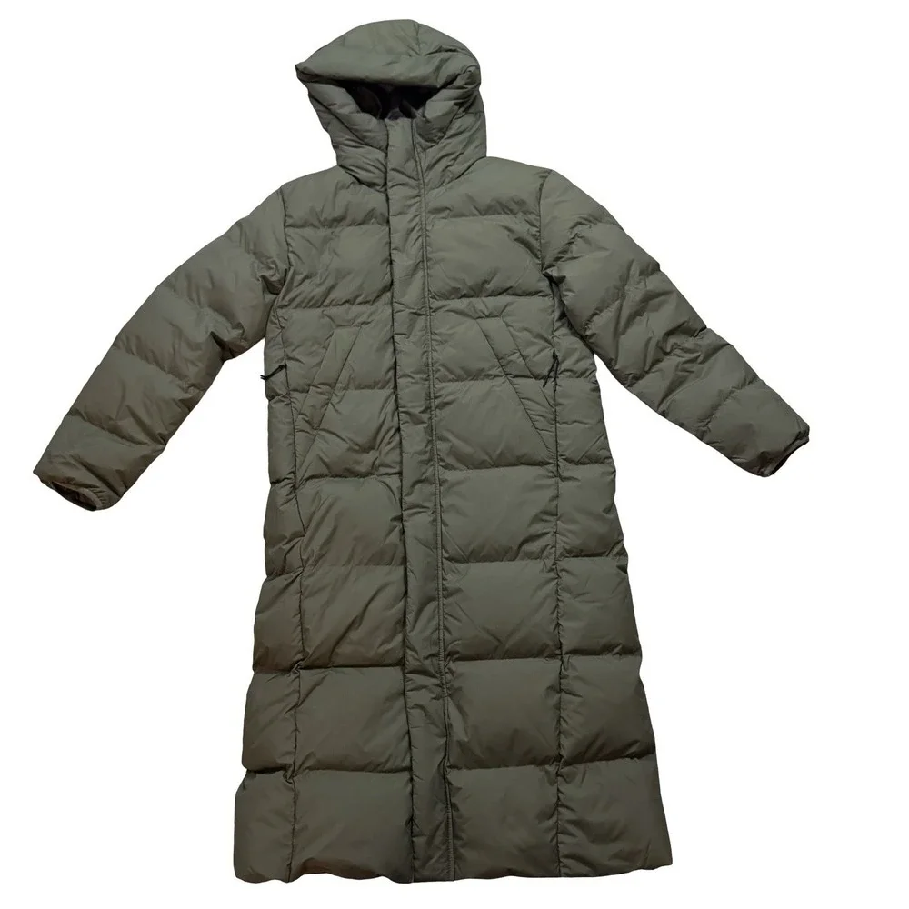Nike Jordan Flight Down Puffer Parka Men's Small Olive FV7269-222 NWT - Picture 1 of 6